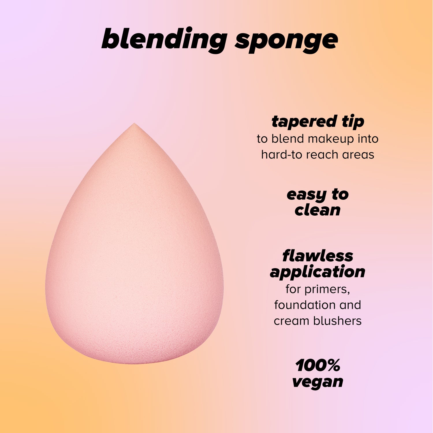 blending sponge