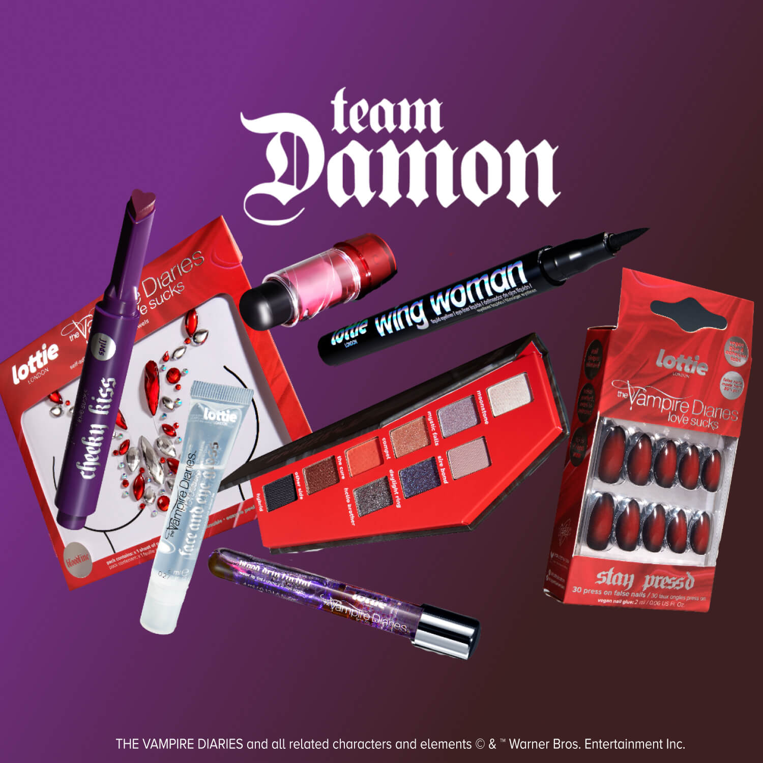 The Vampire Diaries x team Damon bundle