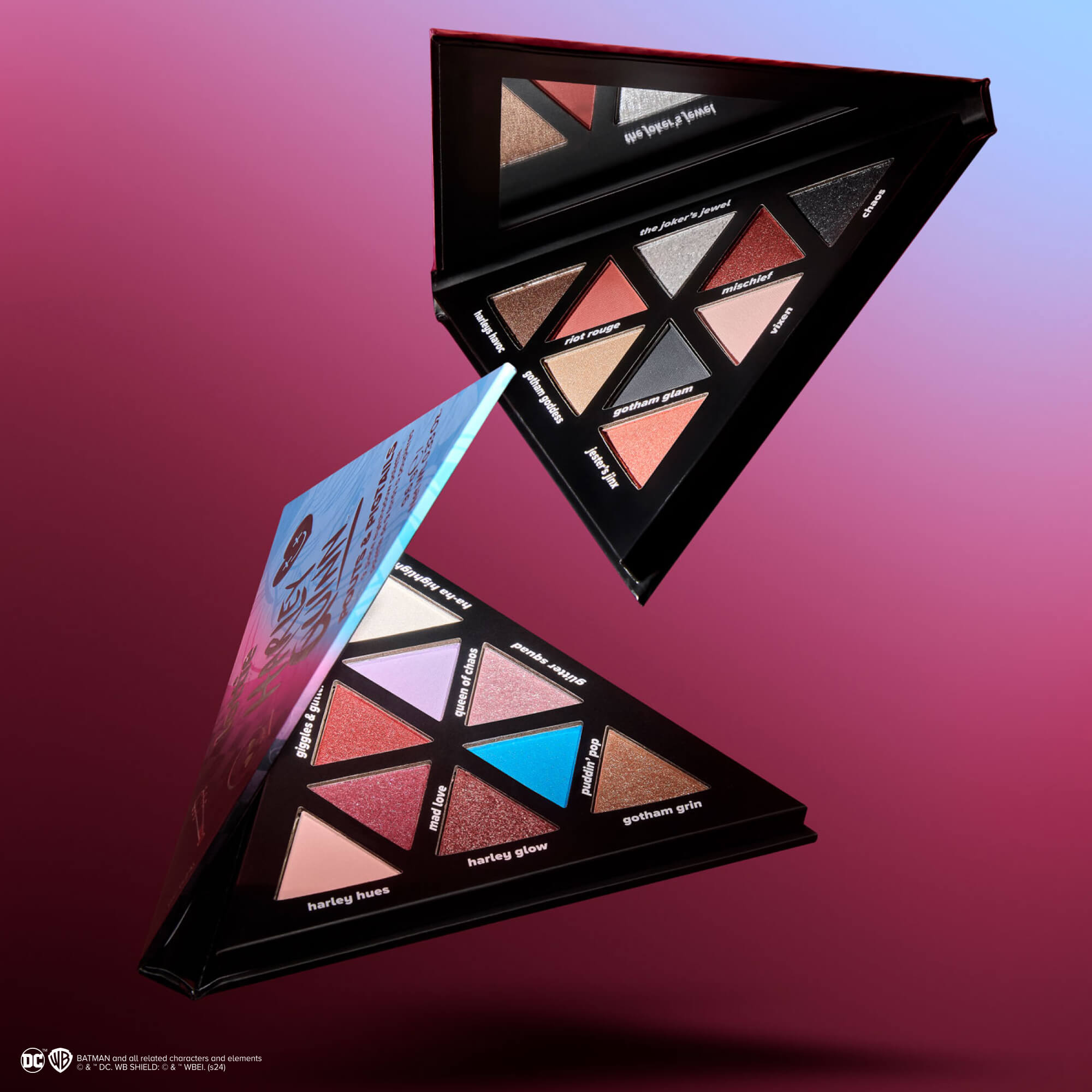 Harley Quinn Pouts & Pigtails Eyeshadow Diamond Palette