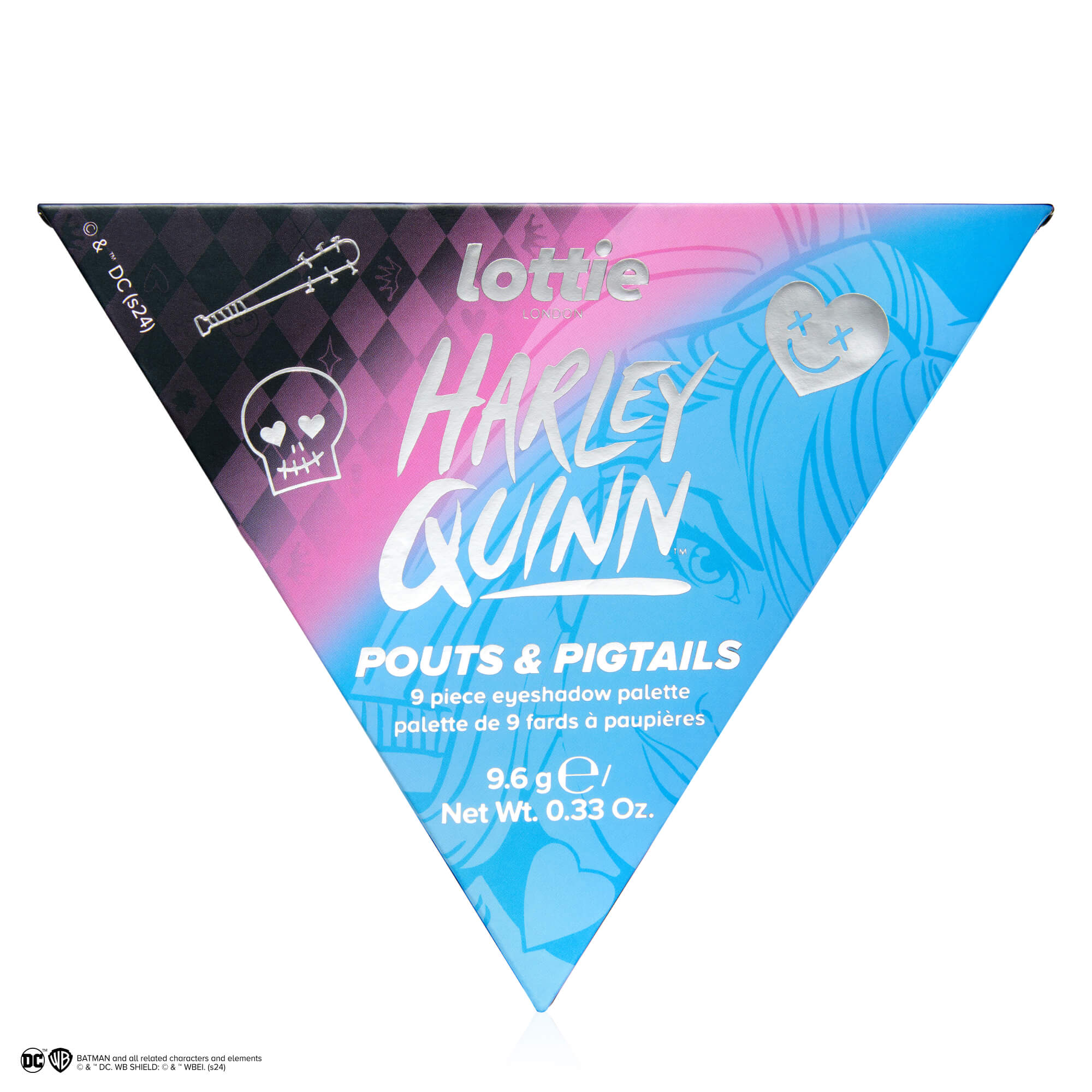 Harley Quinn Pouts & Pigtails Eyeshadow Diamond Palette