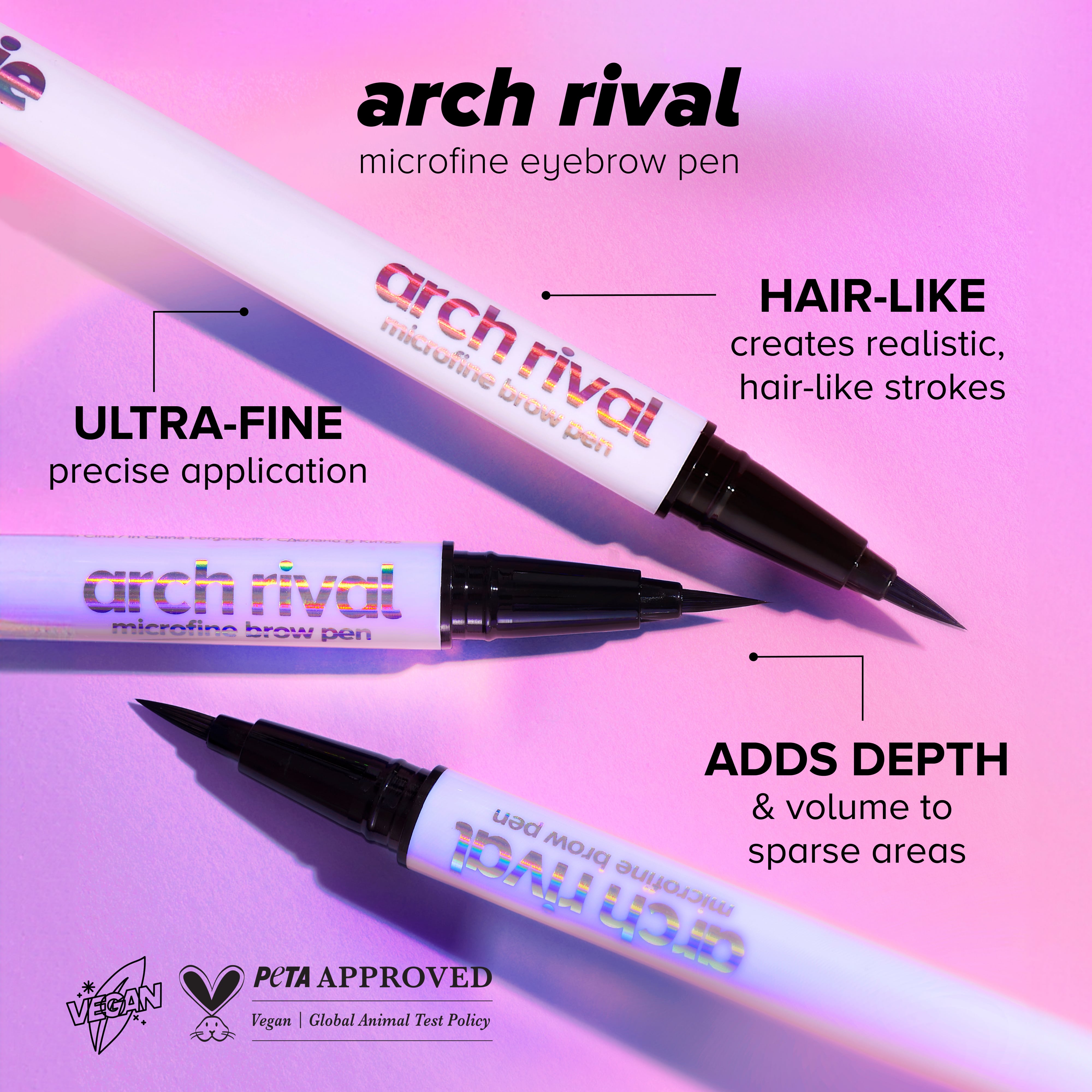 arch rival - microfine brow pen
