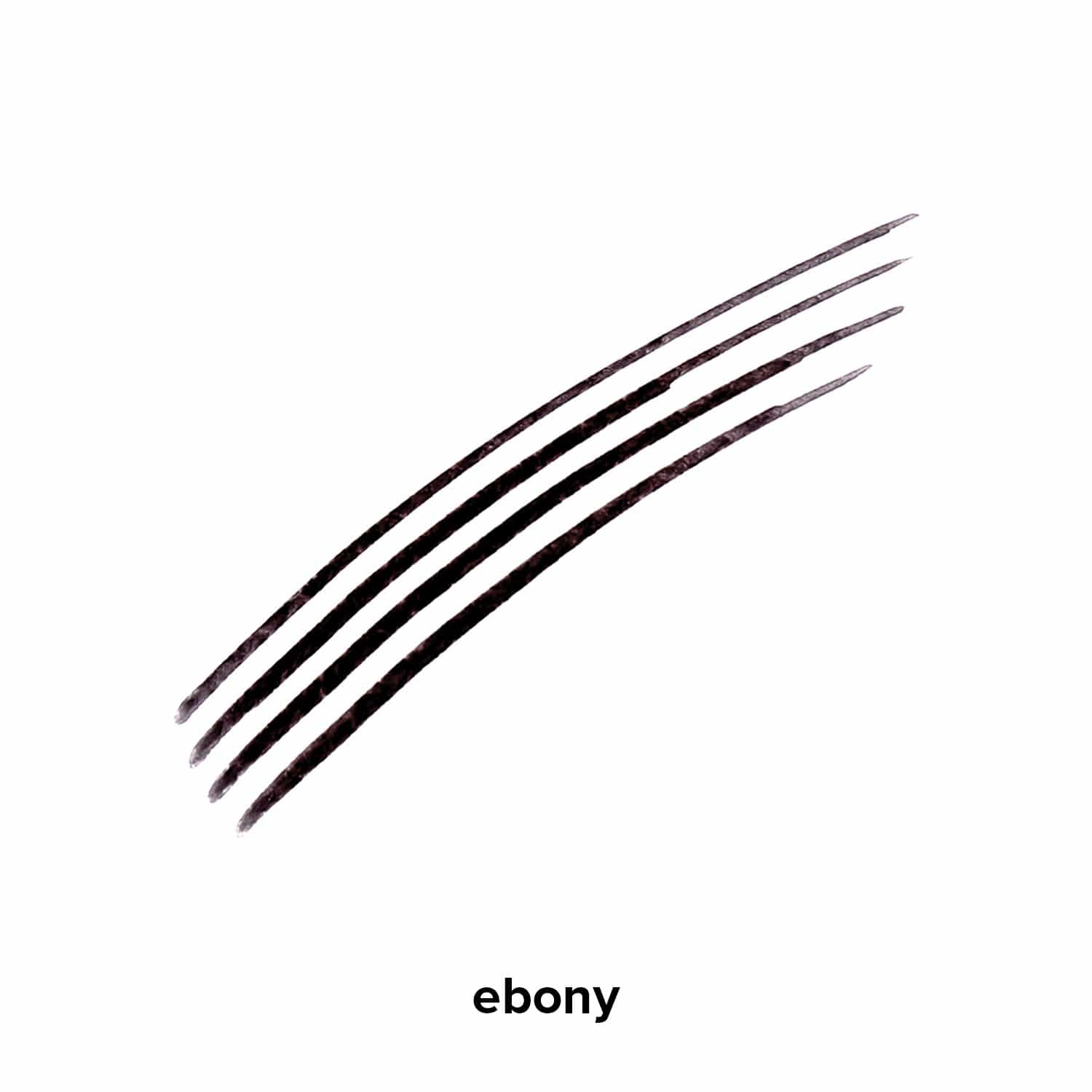 arch rival - microblade Ebony Makeup longwear microblade effect pen
