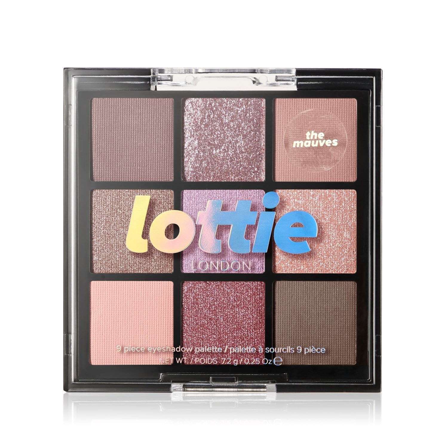 lottie palette - the mauves Makeup 9 shade eyeshadow palette