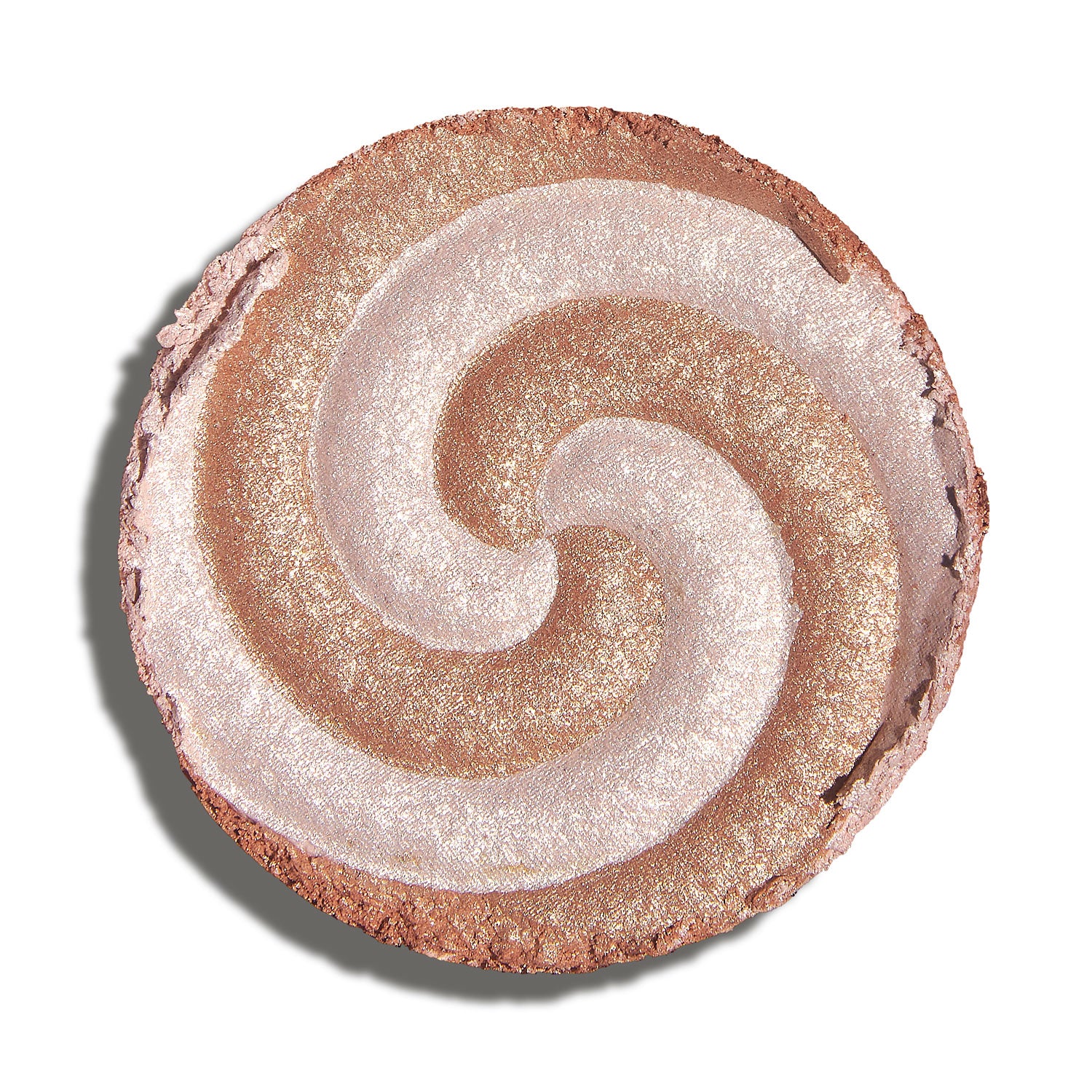 frosted highlighter swirl - cinnamon bun