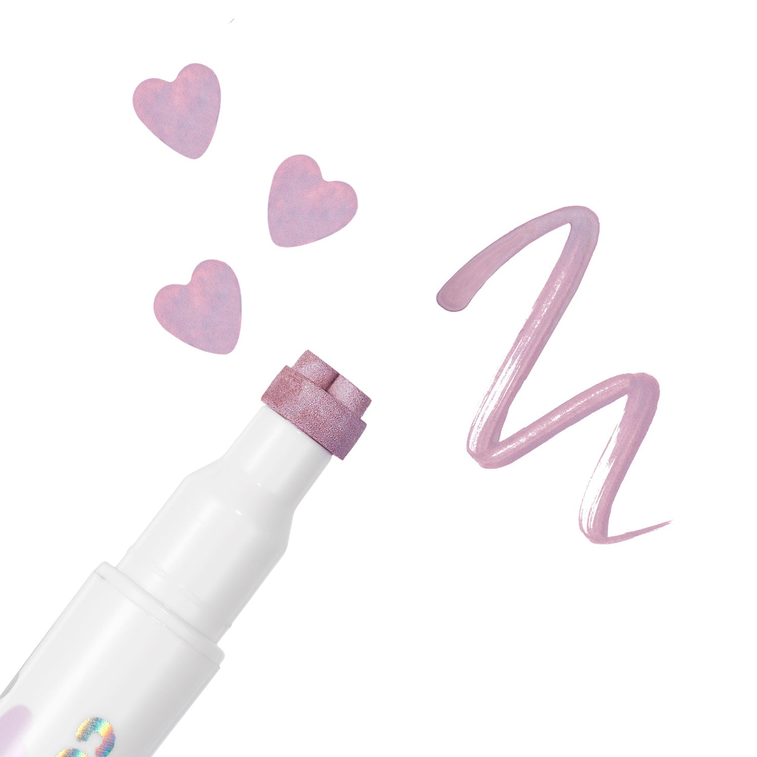 proud to be - lilac heart stamp liner