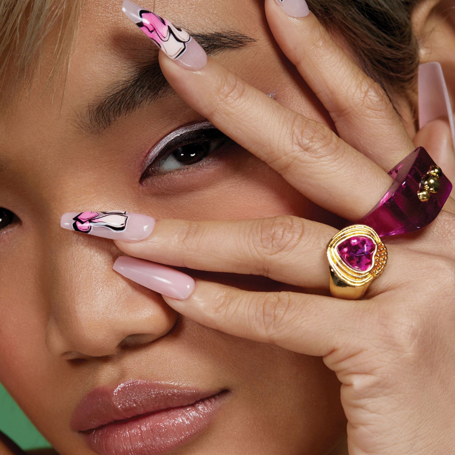 Kids Fake Nails Makeup Beauty Manicure Tools False Nail For Girls Nail Art  24Pcs | eBay