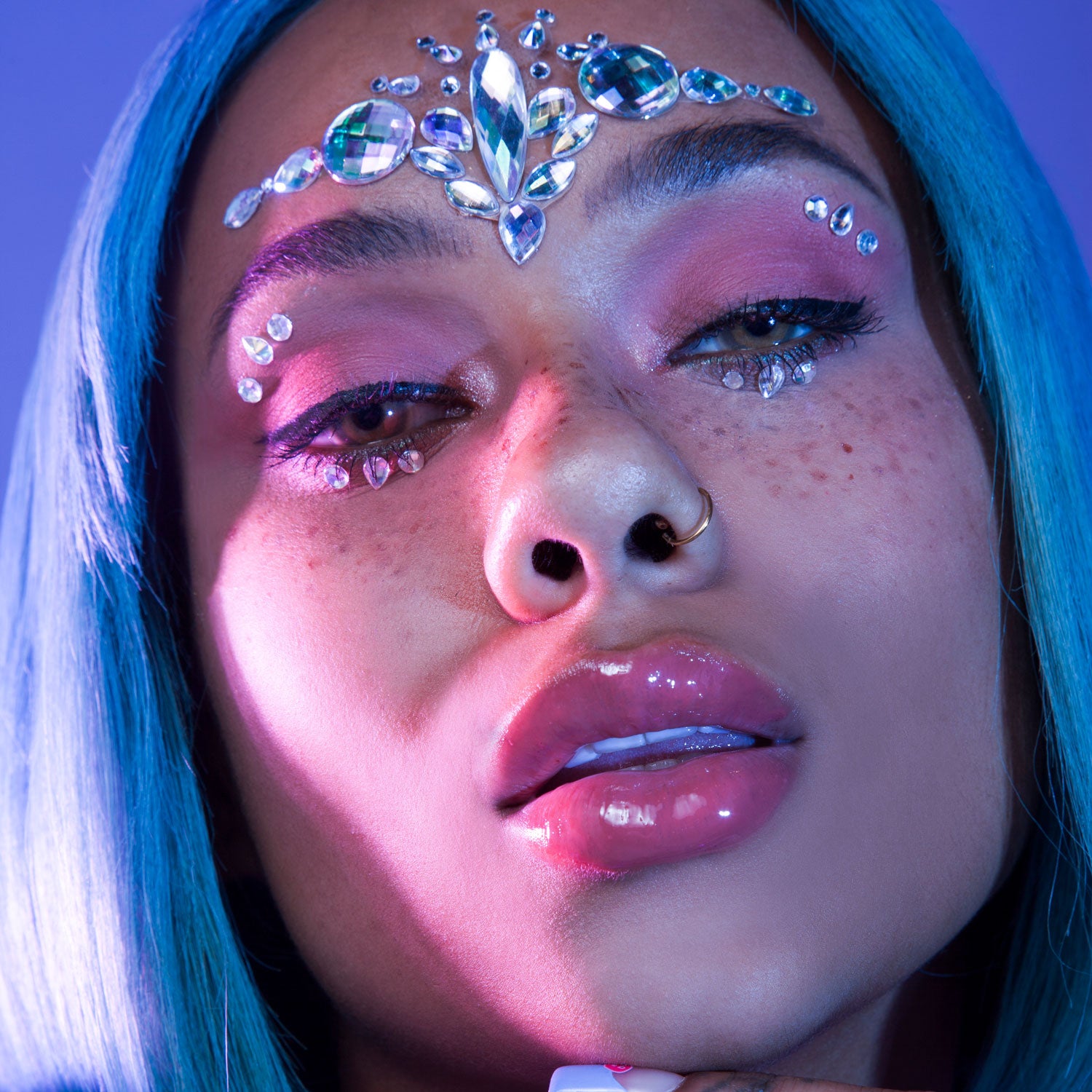 Lottie London Proud To Be Face Gems - Iced Out
